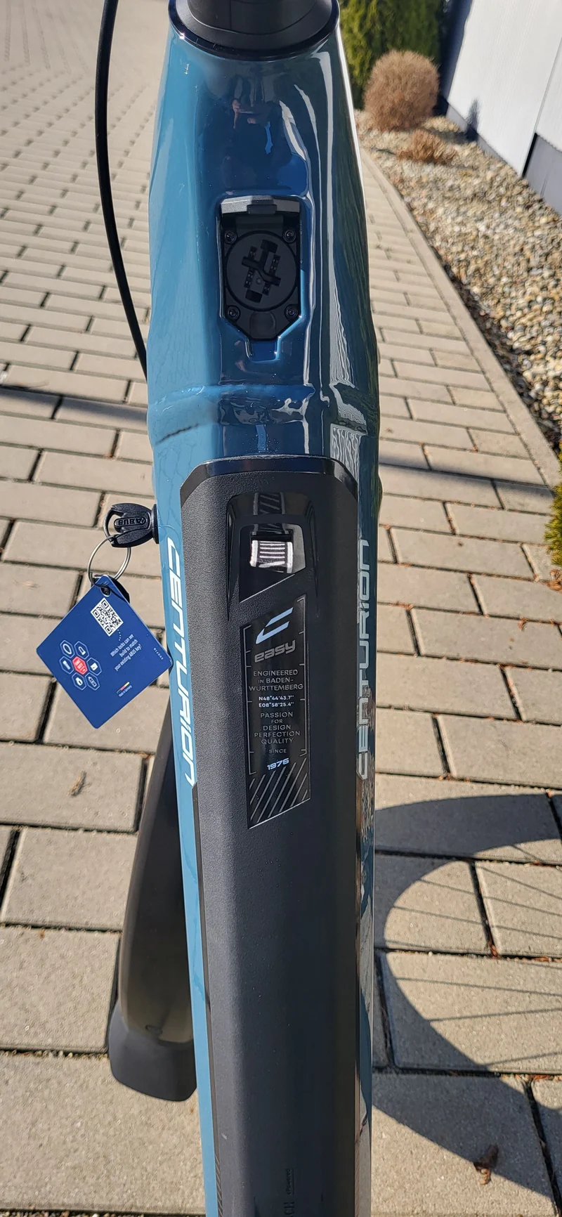 Centurion Easy R900i uniblau glänzend 2024 28" 625Wh Wave