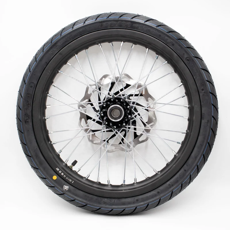 Supermoto 17 Zoll Komplettrad Set für Talaria Komodo