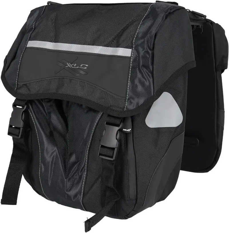 XLC CarryMore Doppelpacktasche 30 Liter 2x15 Liter Systemgepäckträger