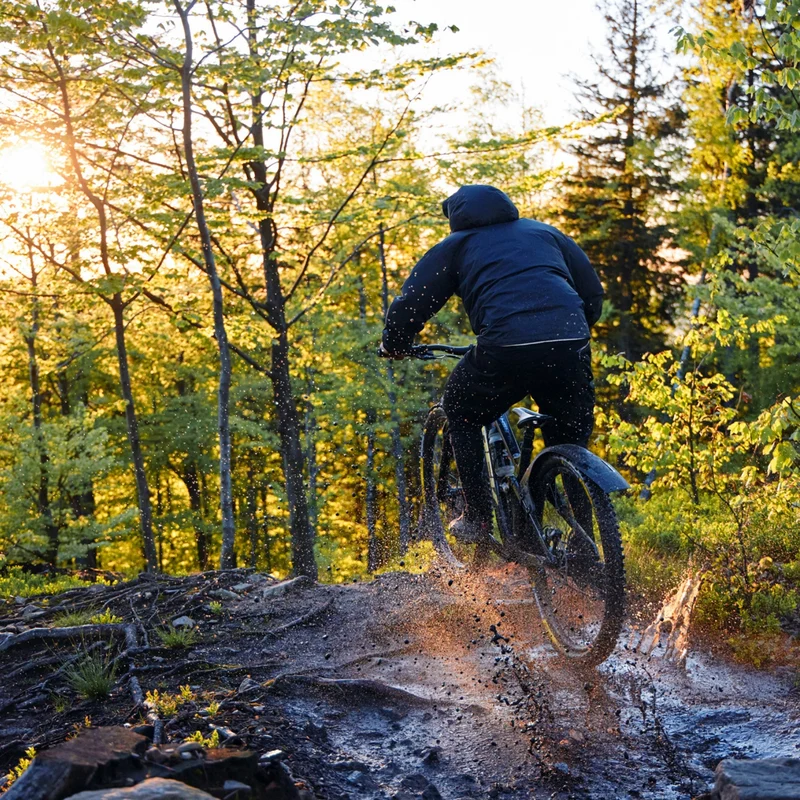 MUDROCKER REAR Hinterrad Schutzblech für Mountainbike