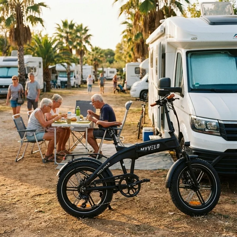 Molinar Elektro-Klapprad + Tragetasche