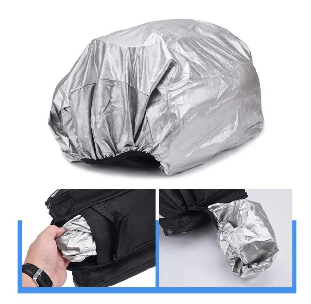 Fahrradtasche Packtasche 27L – erweiterbar, reflektierend inkl. Regenabdeckung