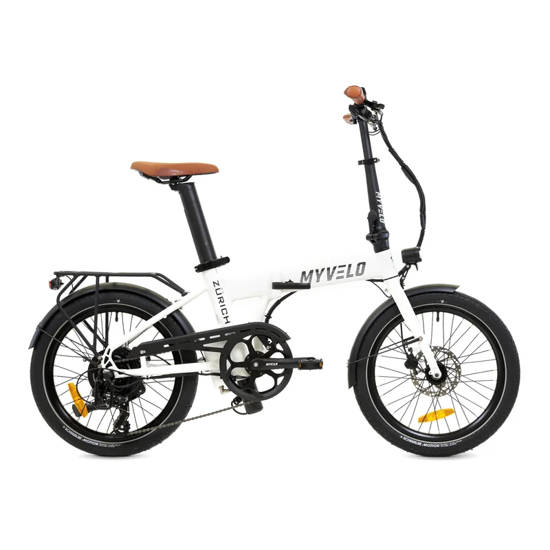Zürich Elektro-Klapprad + Tragetasche