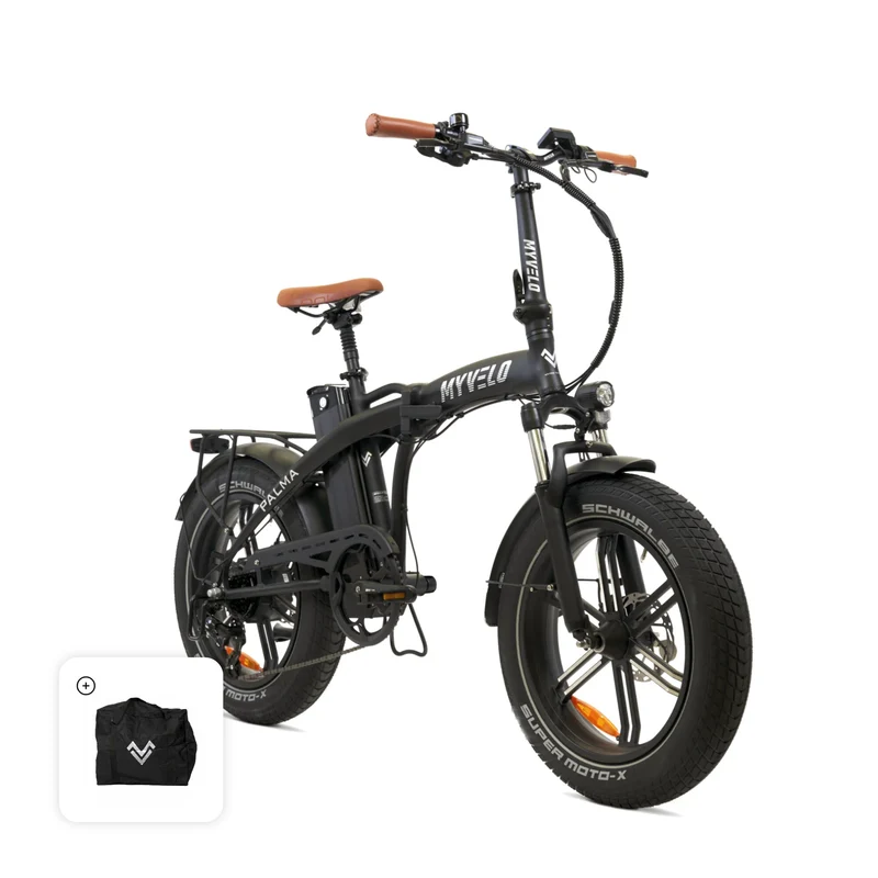 Palma E-Fatbike Klapprad + Tragetasche