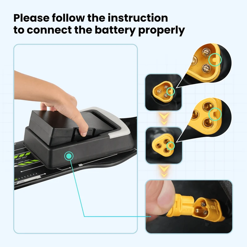 Electric Skateboard Battery Pack for V8